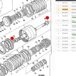 JCB Spare Parts Ring Sealing 904/20180