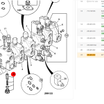 JCB Spare Parts 25/401412 25/401412