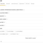 JCB Spare Parts BOLT 320/B4133