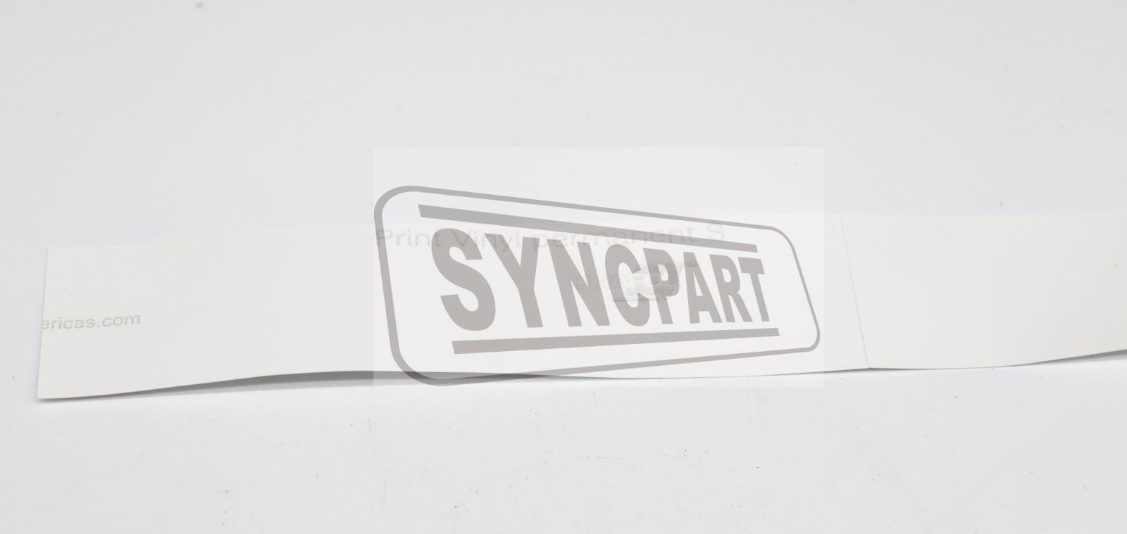 JCB Spare Parts Decal 332/C5225