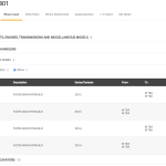 JCB Spare Parts FILTER 581/01801