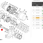 JCB Spare Parts SHAFT 914/87500