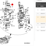 JCB Spare Parts 335/E6372