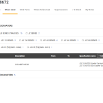 JCB Spare Parts 333/D8672