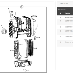 JCB Spare Parts 334/D1722